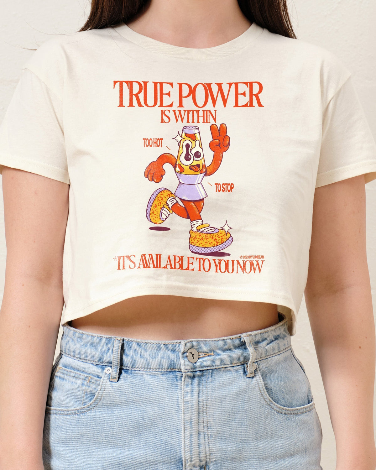 True Power Crop Tee product image 3