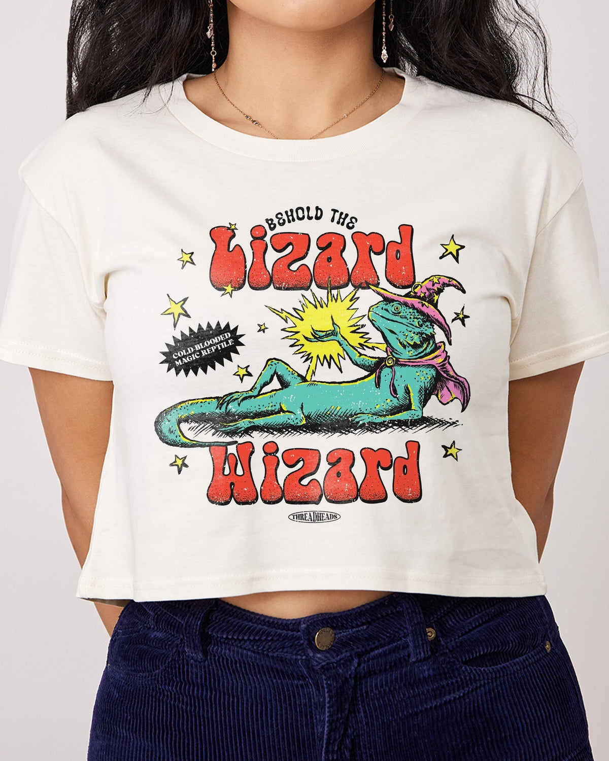 Lizard Wizard Crop Tee product image 4