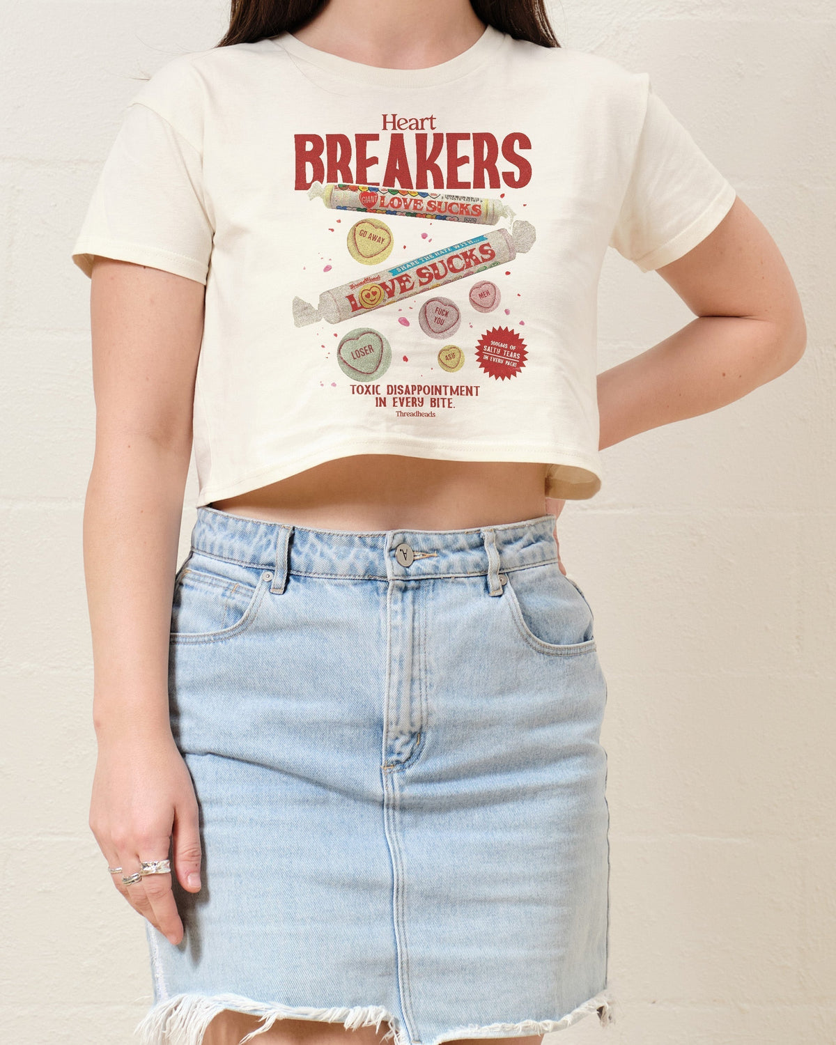 Heart Breakers Crop Tee product image 1