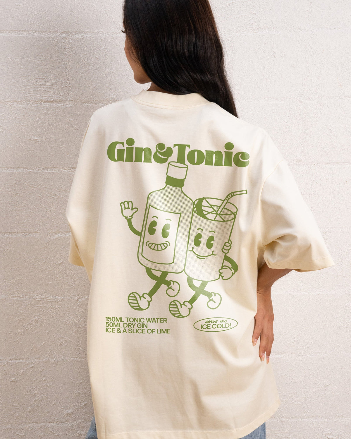 Gin and Tonic Oversized Tee product image 1