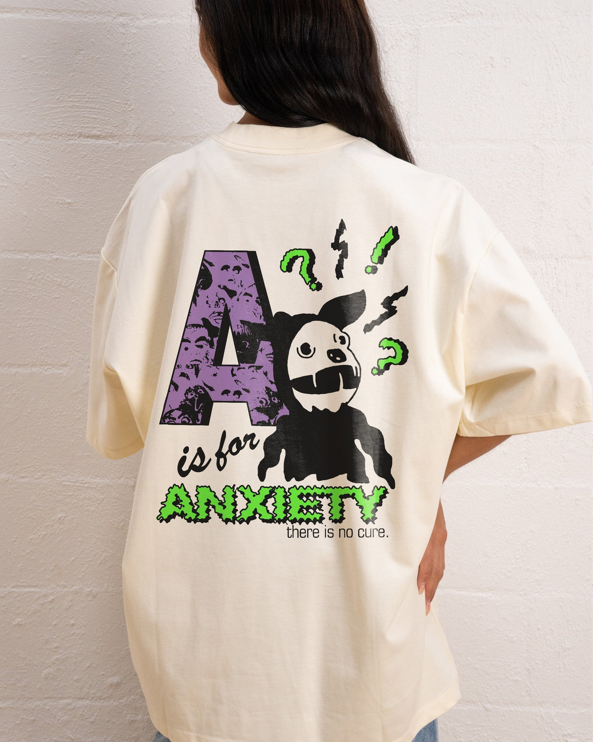 A Is For Anxiety Oversized Tee product image 5