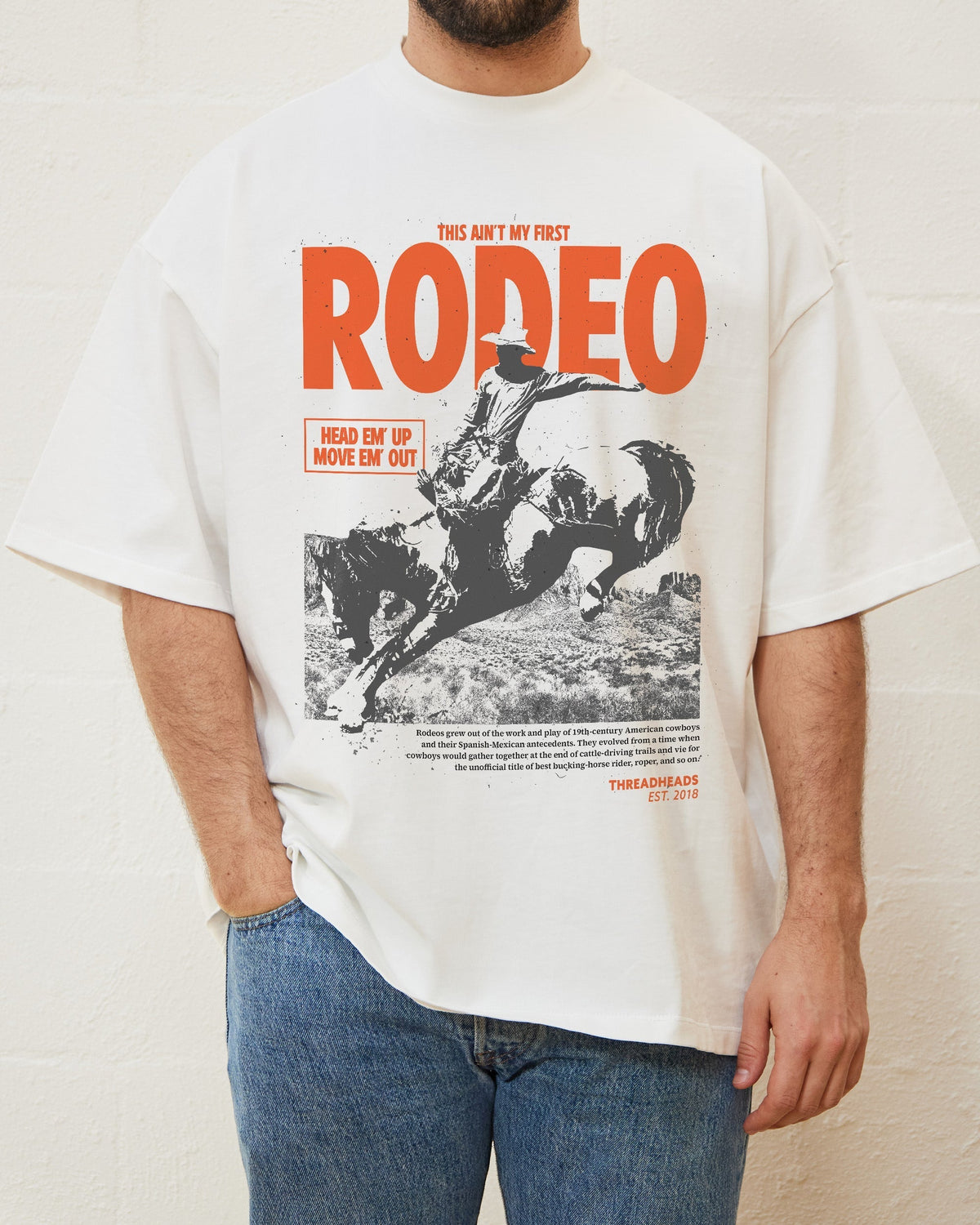 Ain't My First Rodeo Oversized Tee product image 1