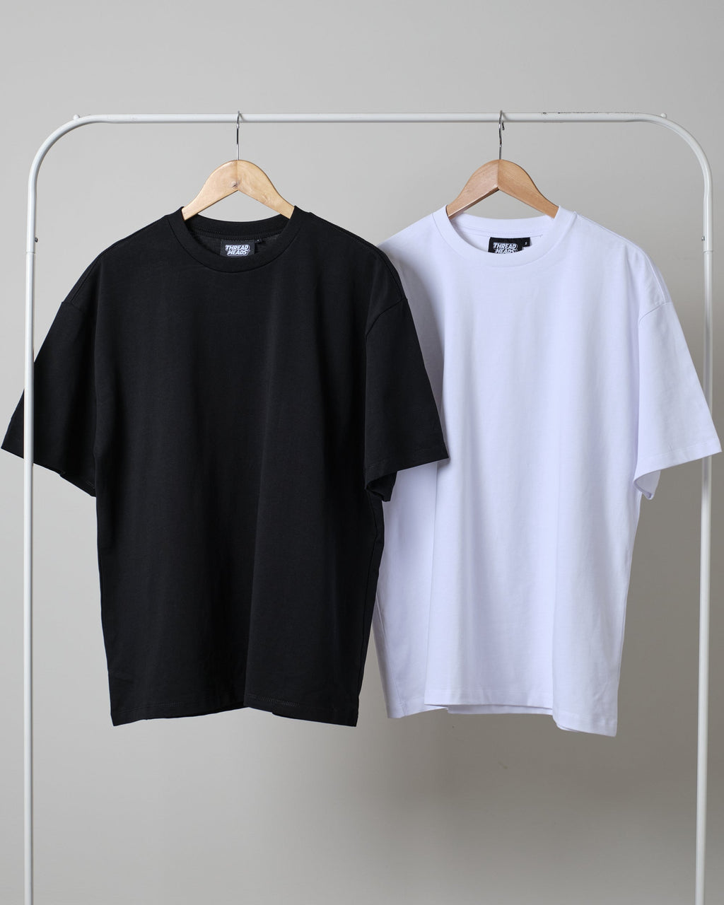 Oversized Tee 2-Pack: Black, White product image 1