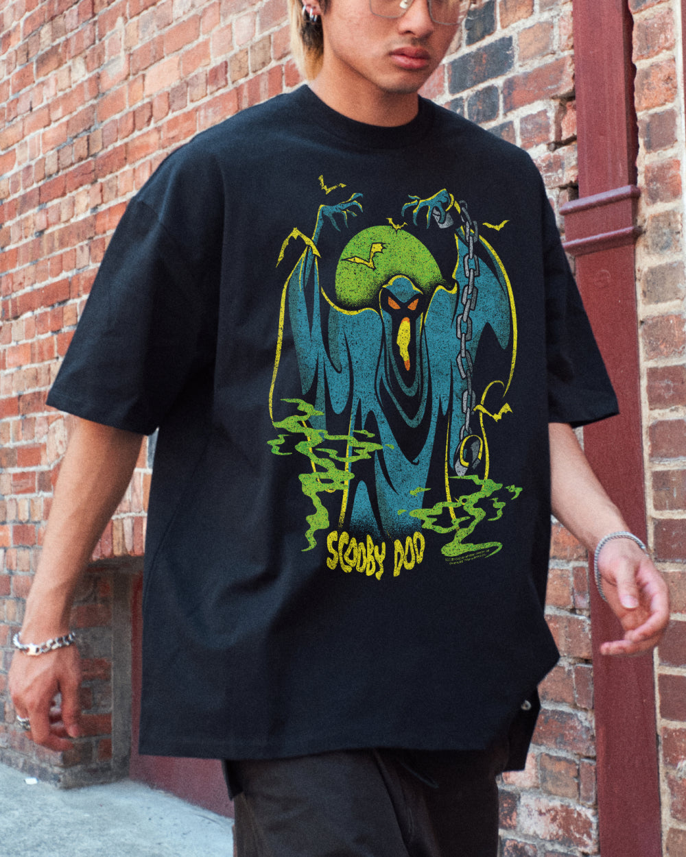 Scooby-Doo Green Ghost Oversized Tee product image 1