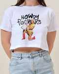 Howdy F*ckers Crop Tee product image 1
