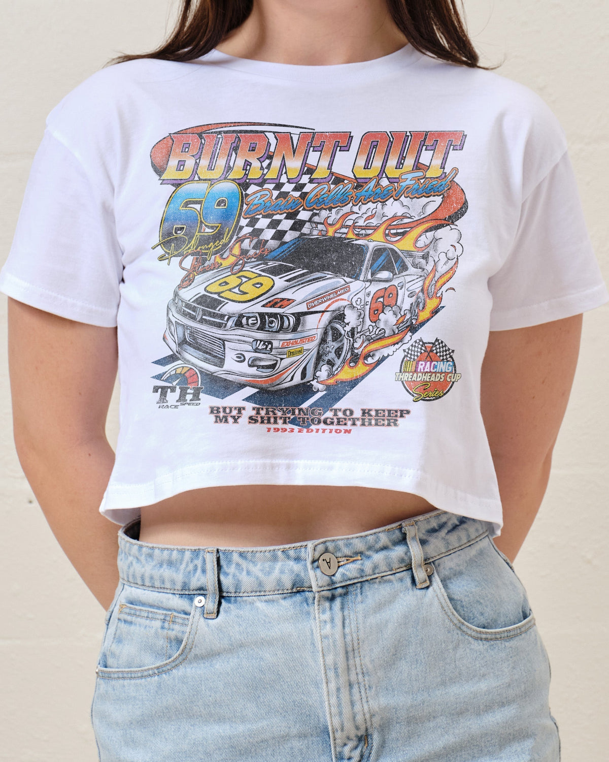 Burnt Out Crop Tee product image 2
