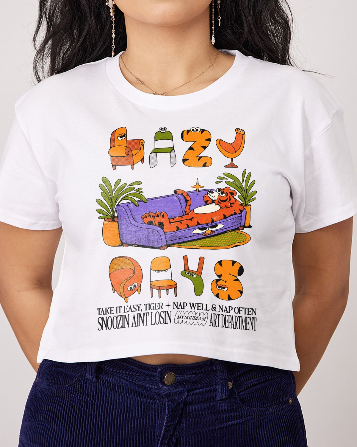 Lazy Days Crop Tee product image 2
