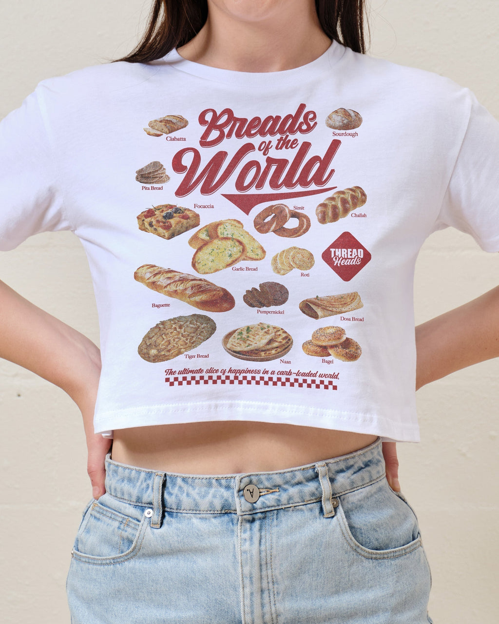 Breads of the World Crop Tee product image 2