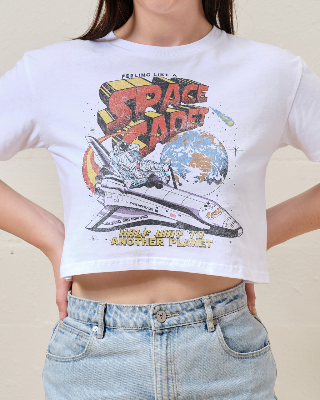 Space Cadet Crop Tee product image 3