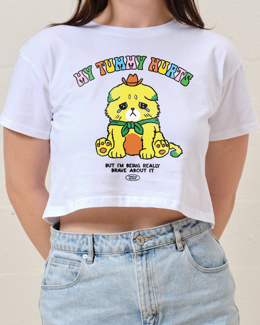 My Tummy Hurts Crop Tee product image 2