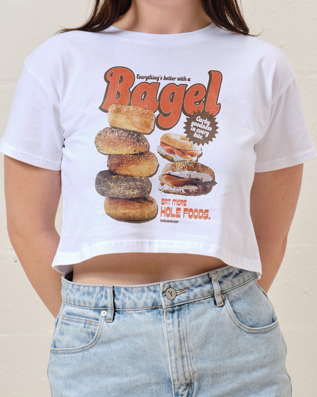 Everything's Better with a Bagel Crop Tee product image 2