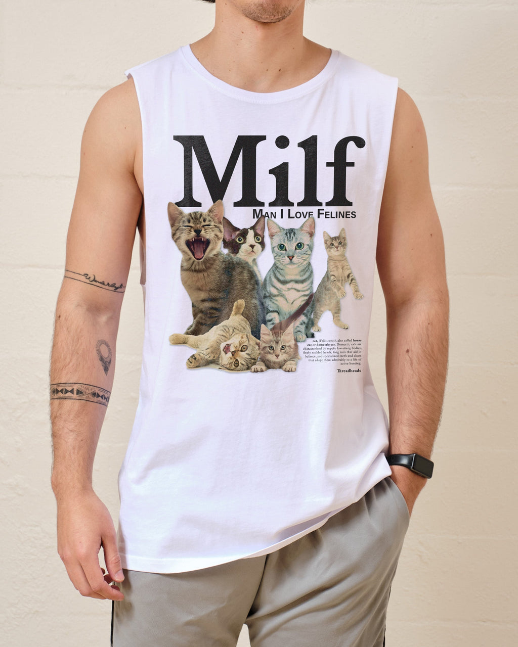 Man I Love Felines Tank