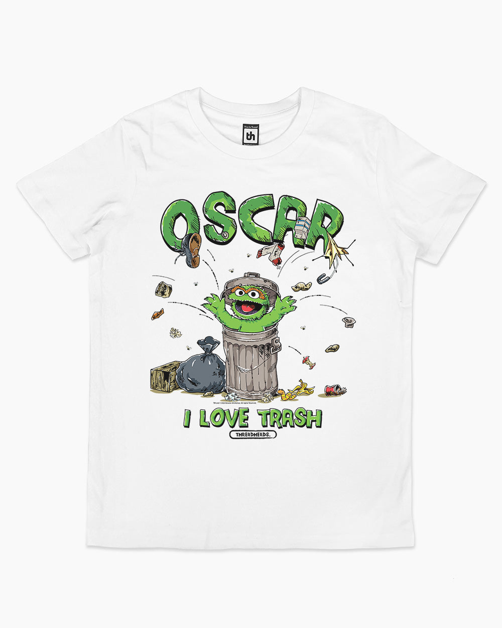 Oscar I Love Trash Kids T-Shirt product image 4