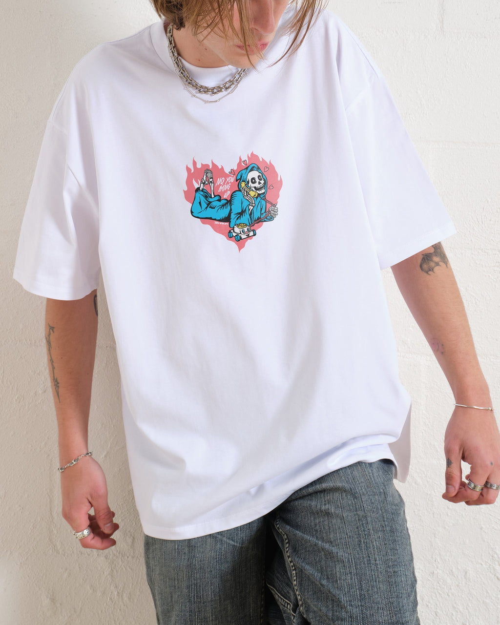 No You Hang Up Oversized Tee product image 2