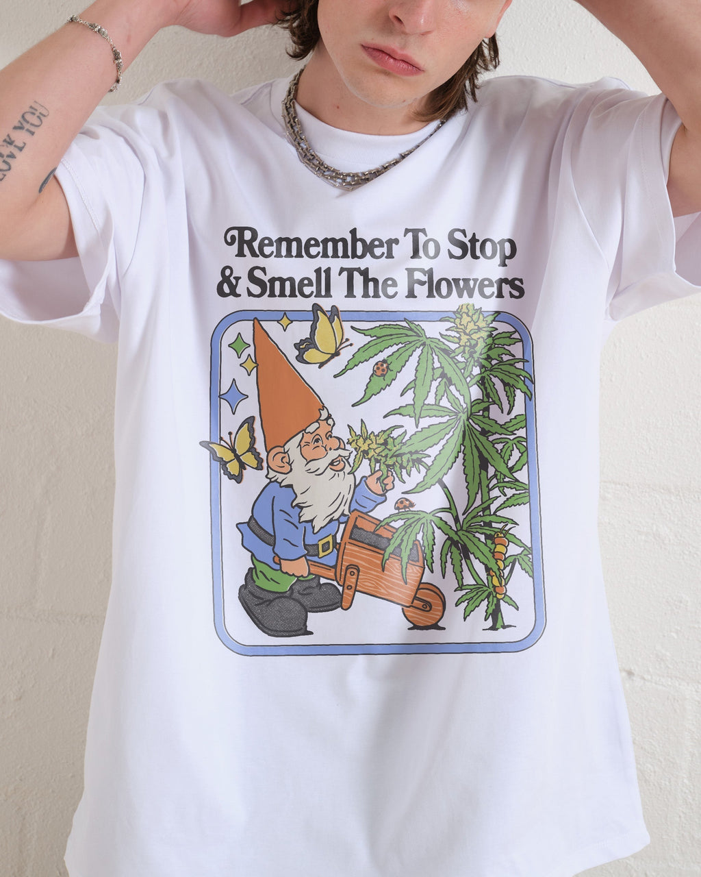 Smell The Flowers Oversized Tee product image 2