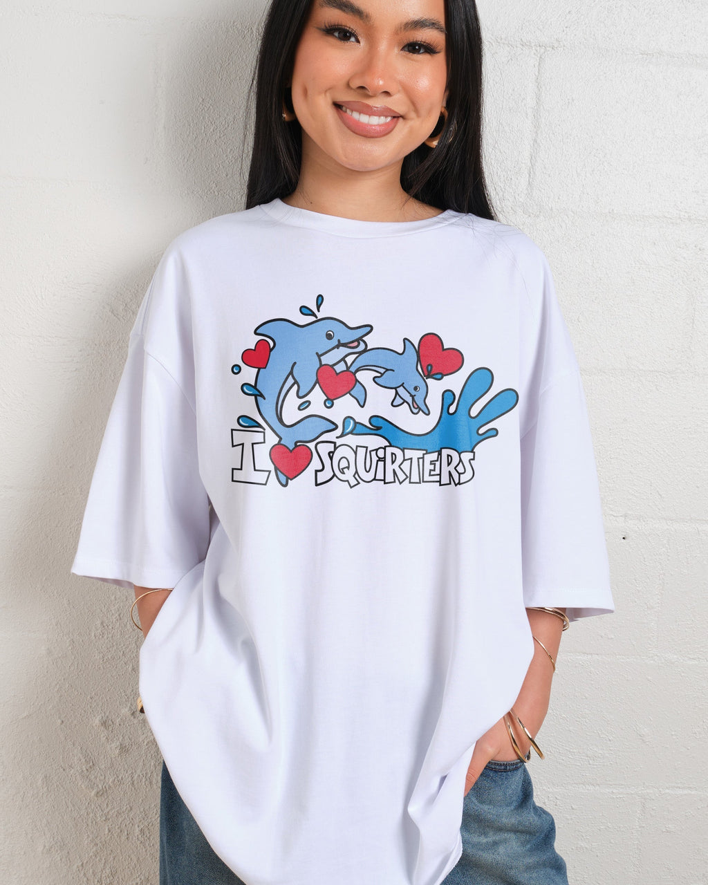 I Love Squirters Oversized Tee product image 2