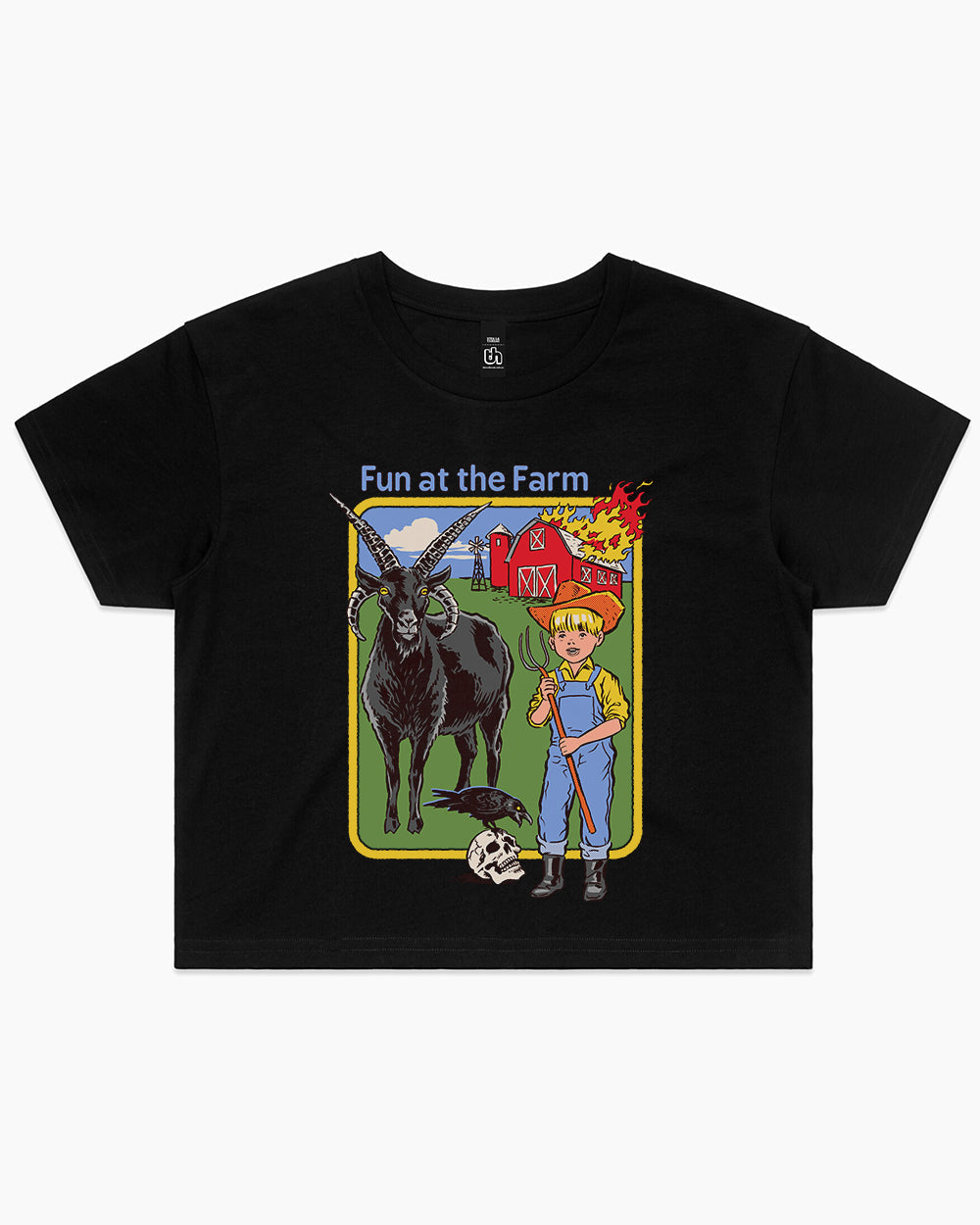 Fun at the Farm Crop Tee product image 3