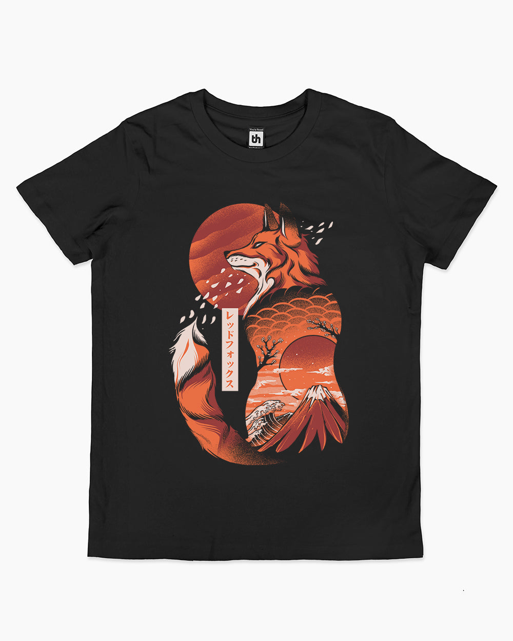 Japanese Fox Kids T-Shirt product image 1