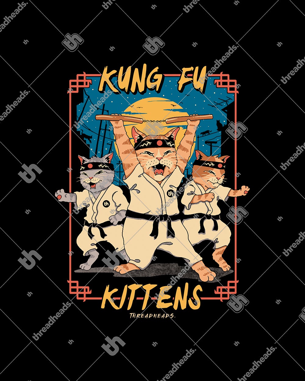 Kung Fu Kittens Kids T-Shirt product image 2