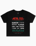 Metal Fest Crop Tee product image 1