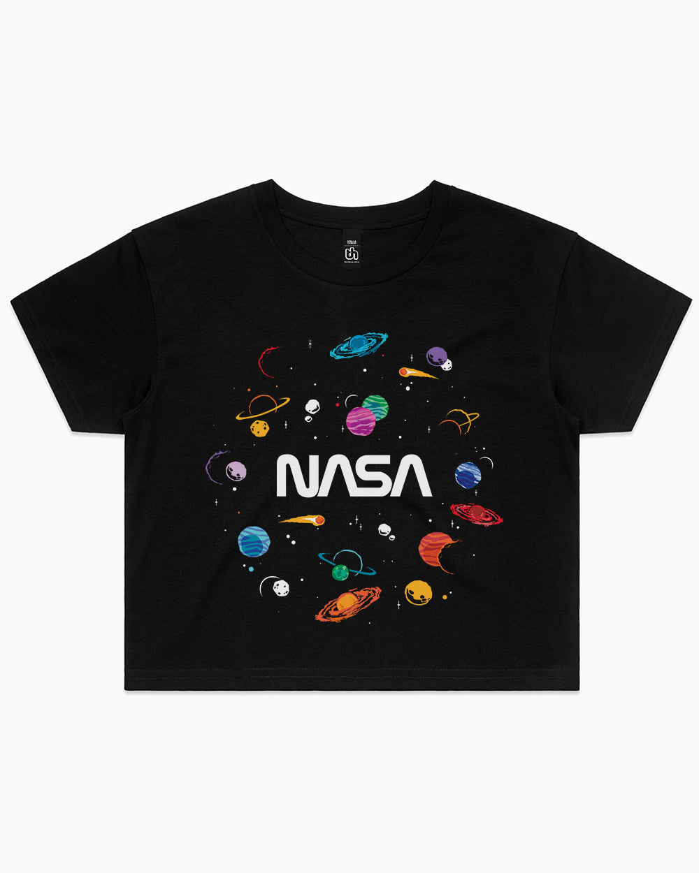 NASA Planets Crop Tee product image 1