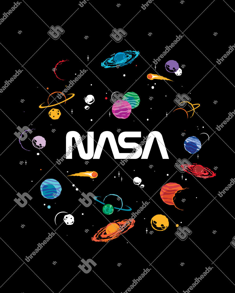 NASA Planets Crop Tee product image 3
