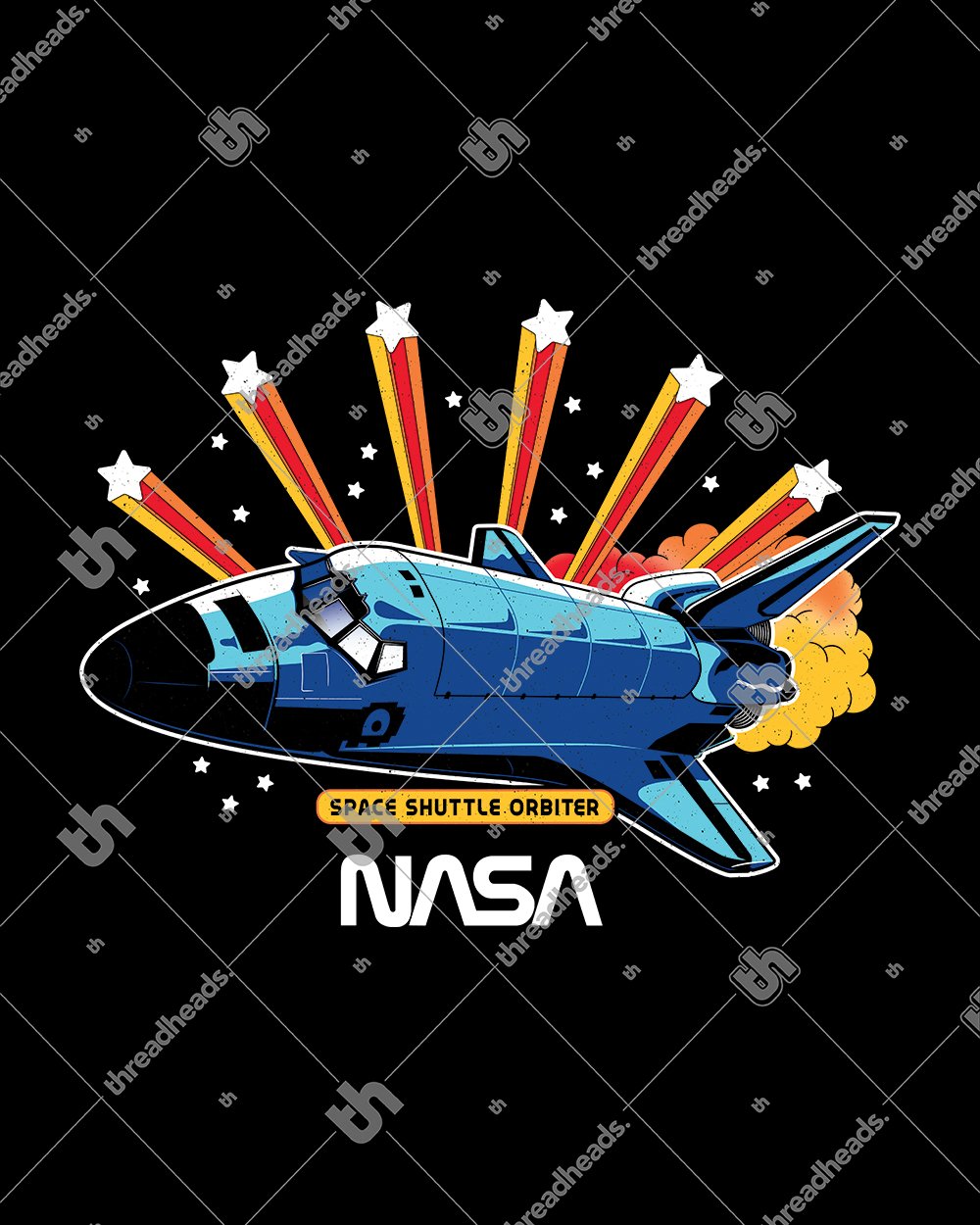 NASA Space Shuttle Orbiter Kids T-Shirt product image 2