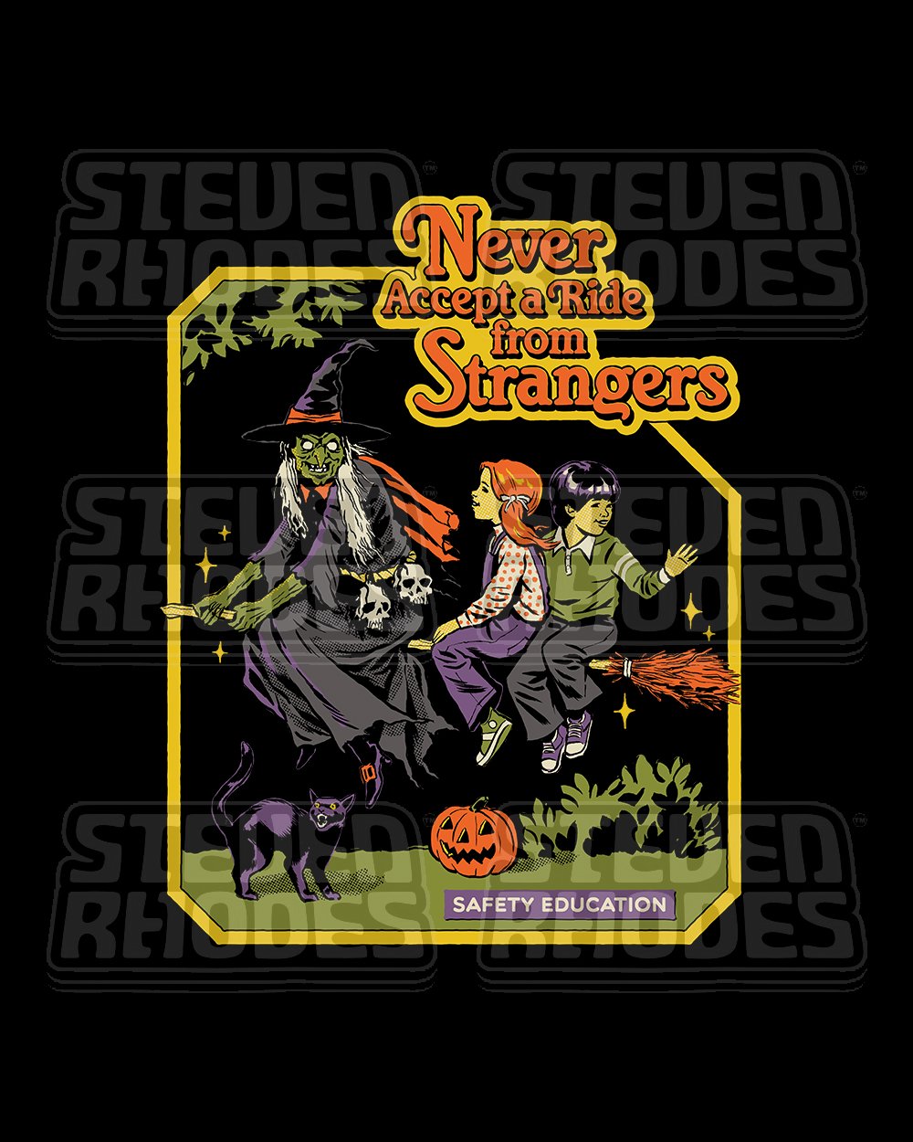 Never Accept a Ride Kids T-Shirt product image 2