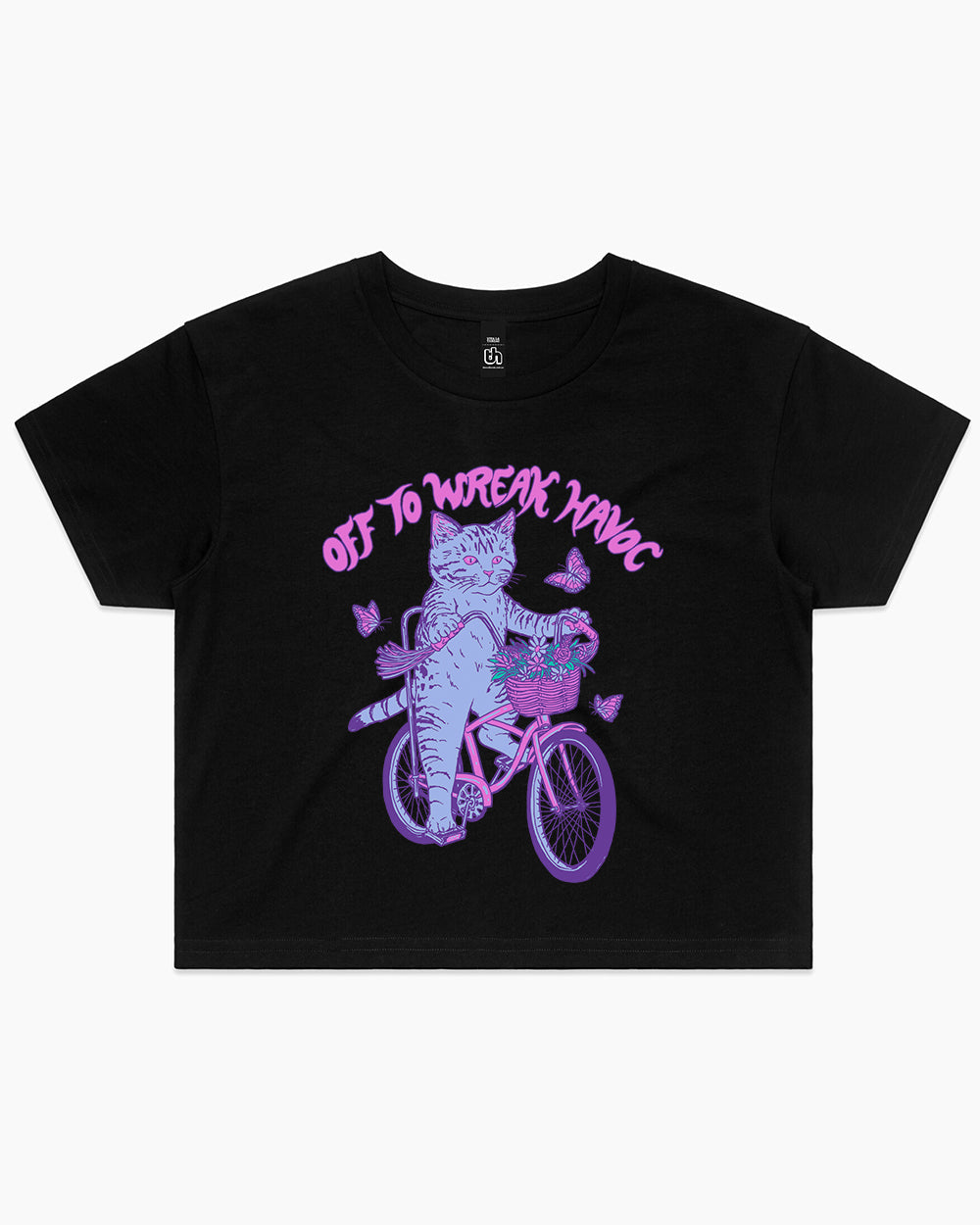 Off to Wreak Havoc Crop Tee product image 5