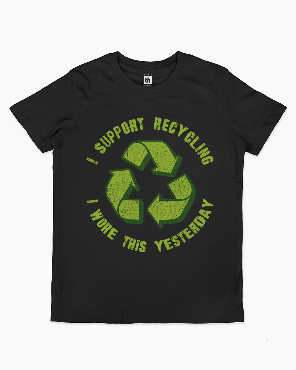 I Support Recycling Kids T-Shirt product image 3