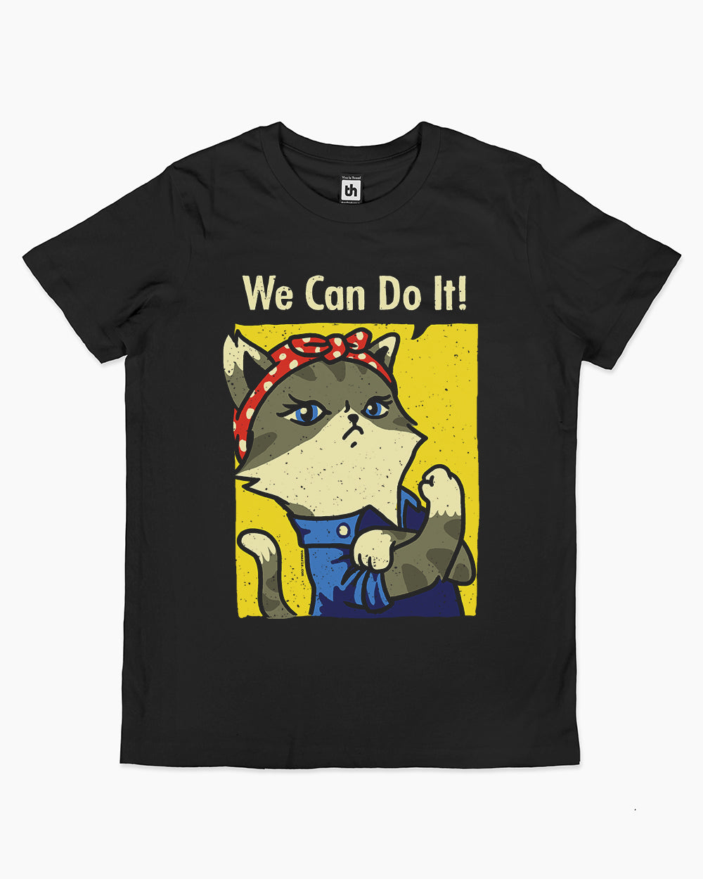 We Can Do It! Cat Edition Kids T-Shirt product image 1