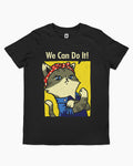 We Can Do It! Cat Edition Kids T-Shirt product image 1