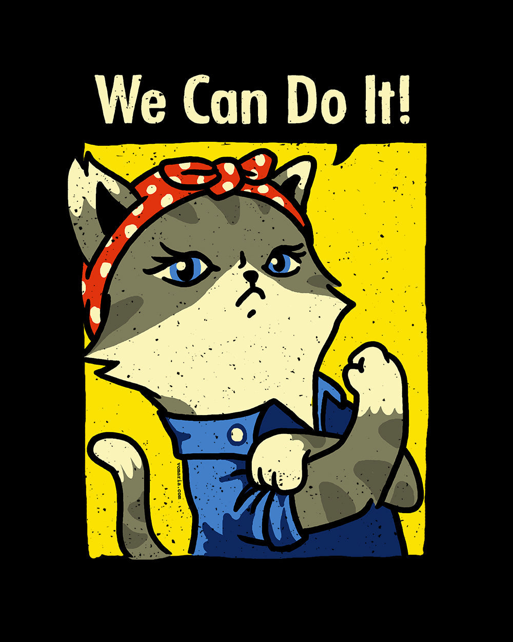 We Can Do It! Cat Edition Kids T-Shirt product image 2