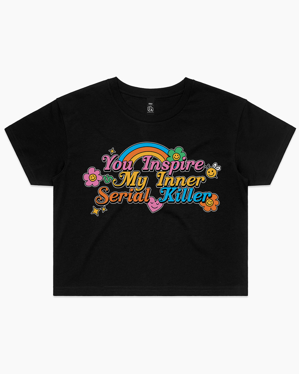 You Inspire My Inner Serial Killer Crop Tee product image 2