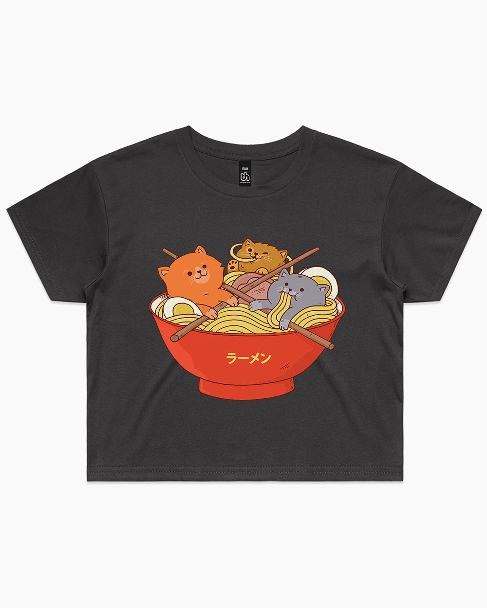 Ramen and Cats Crop Tee product image 8