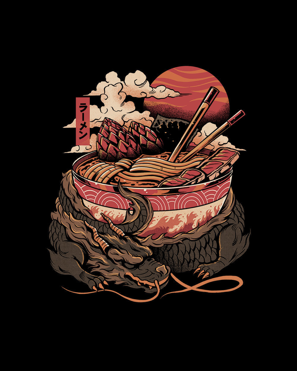 Dragon's Ramen Kids T-Shirt product image 2