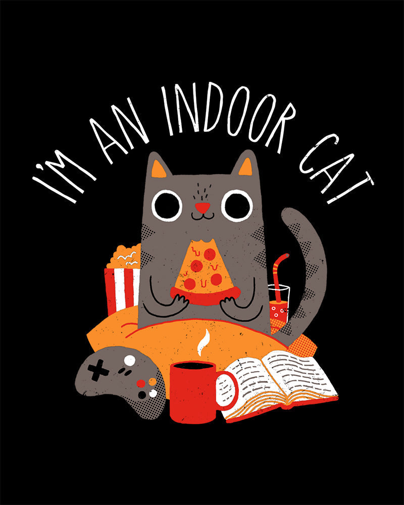 Indoor Cat Kids T-Shirt product image 2