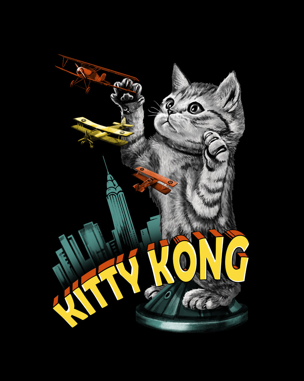 Kitty Kong Kids T-Shirt product image 2