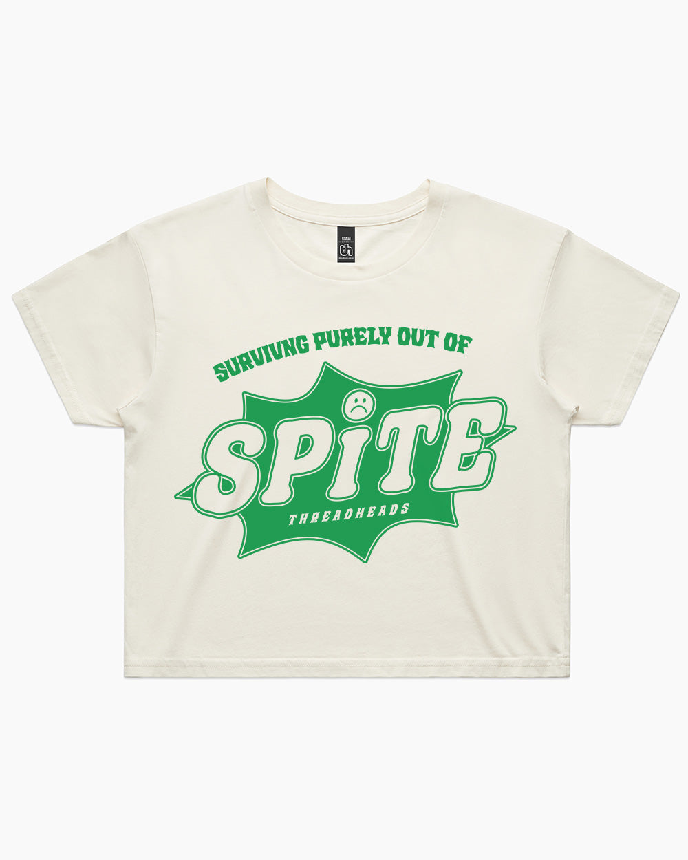 Surviving Purely Out Of Spite Crop Tee product image 3