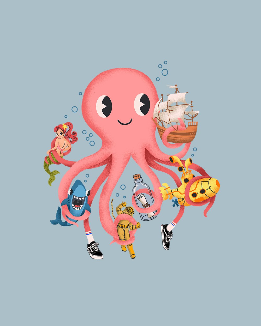 Octohug Kids T-Shirt product image 4