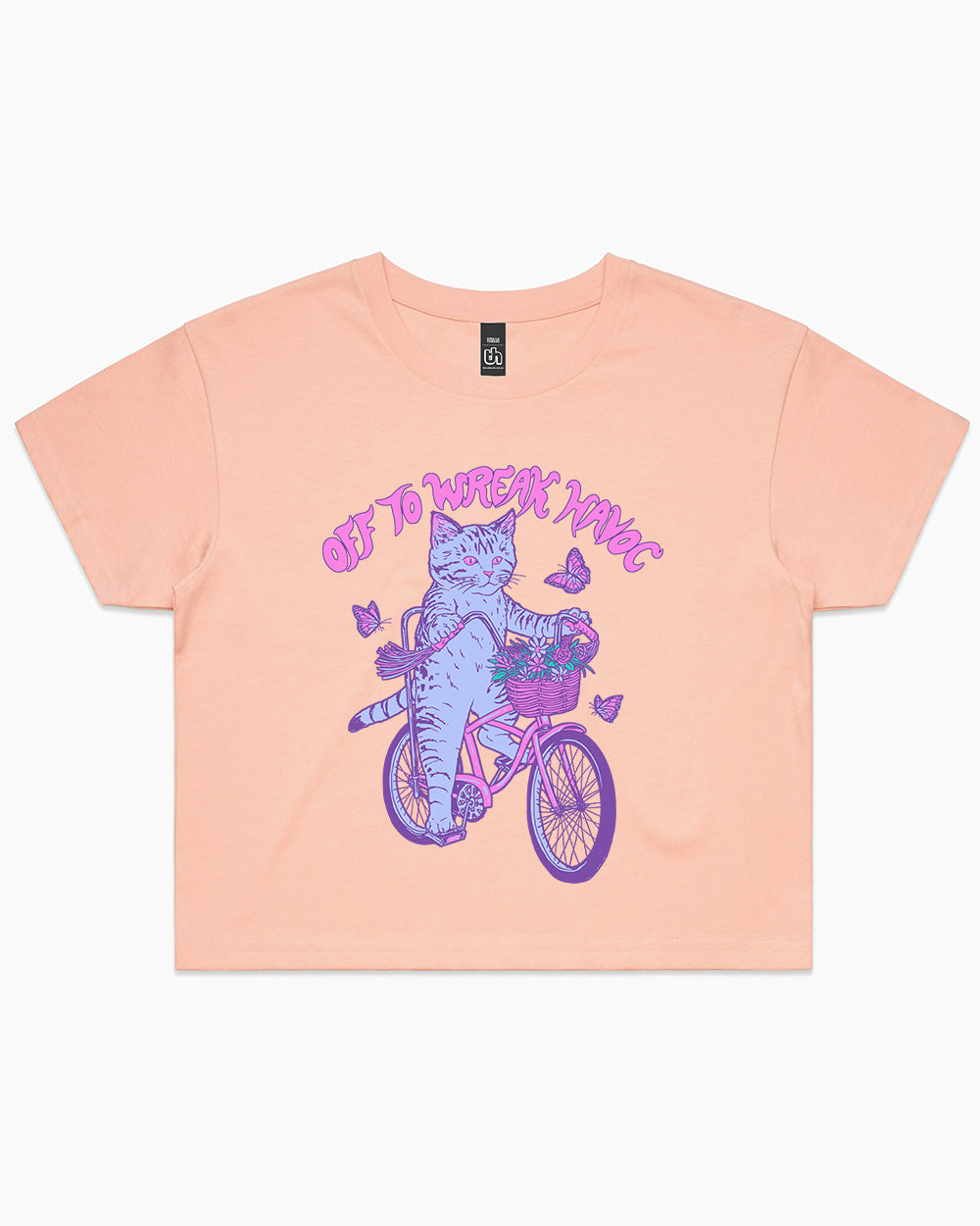 Off to Wreak Havoc Crop Tee product image 1