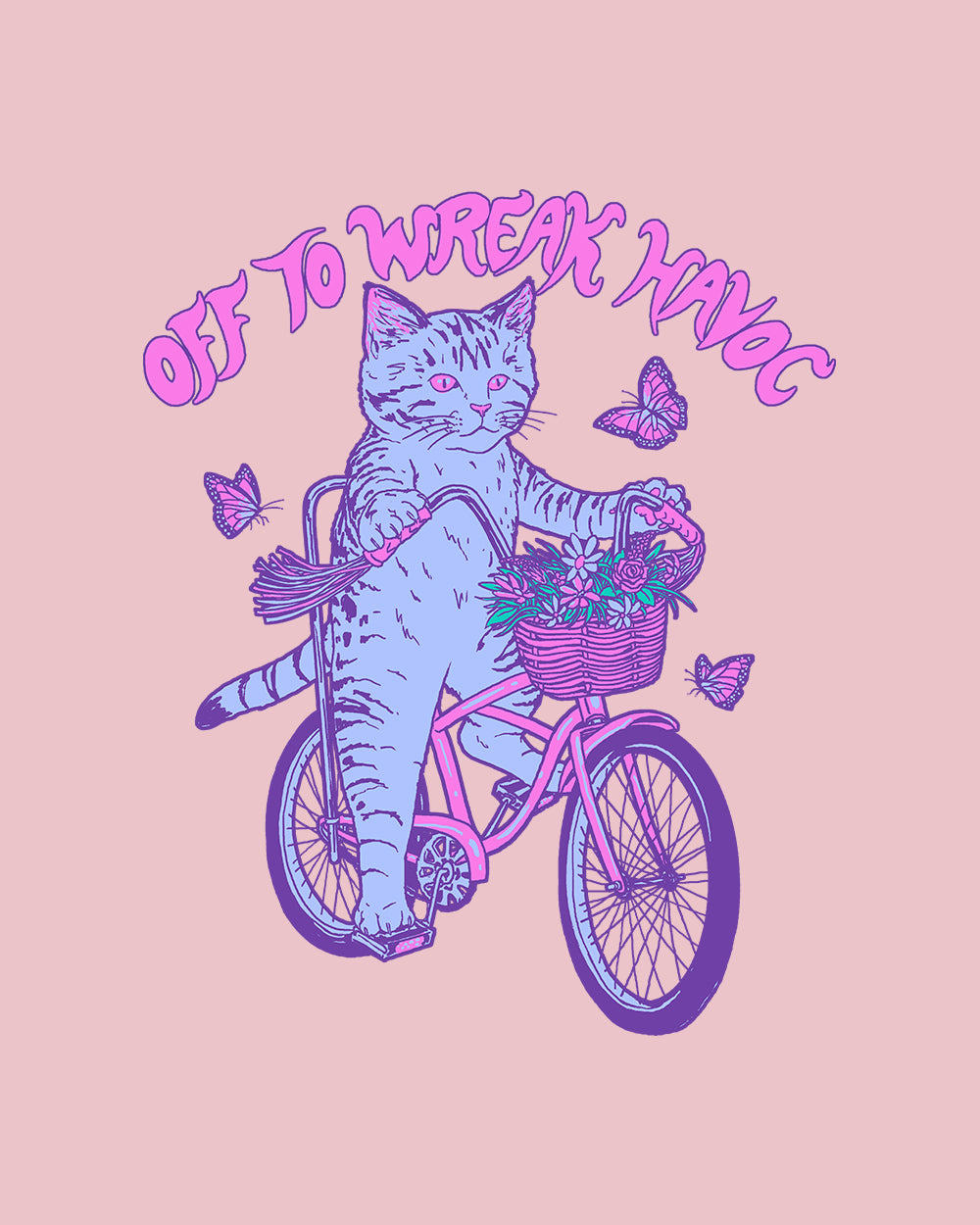 Off to Wreak Havoc Crop Tee product image 2