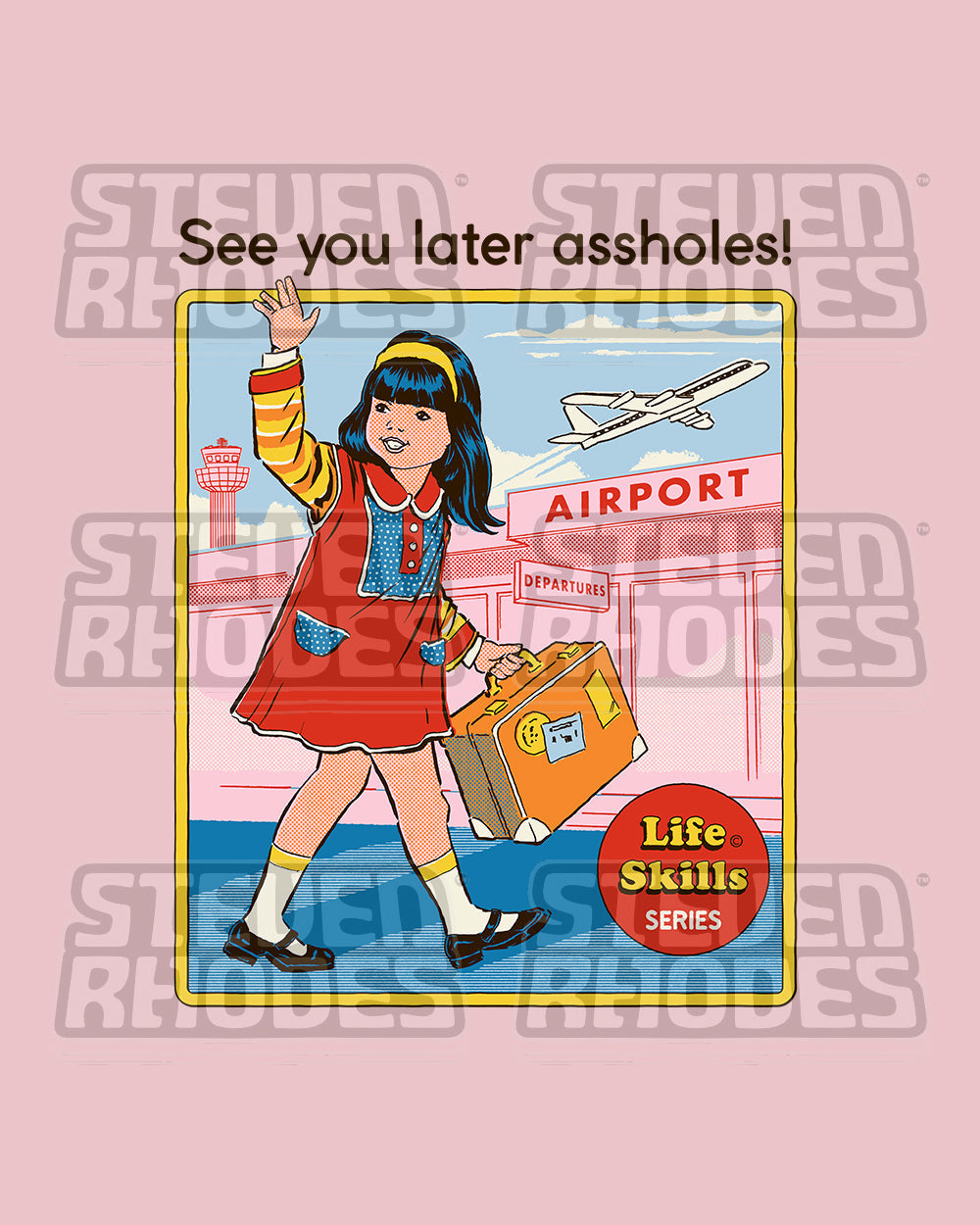 See You Later Assholes Crop Tee product image 6