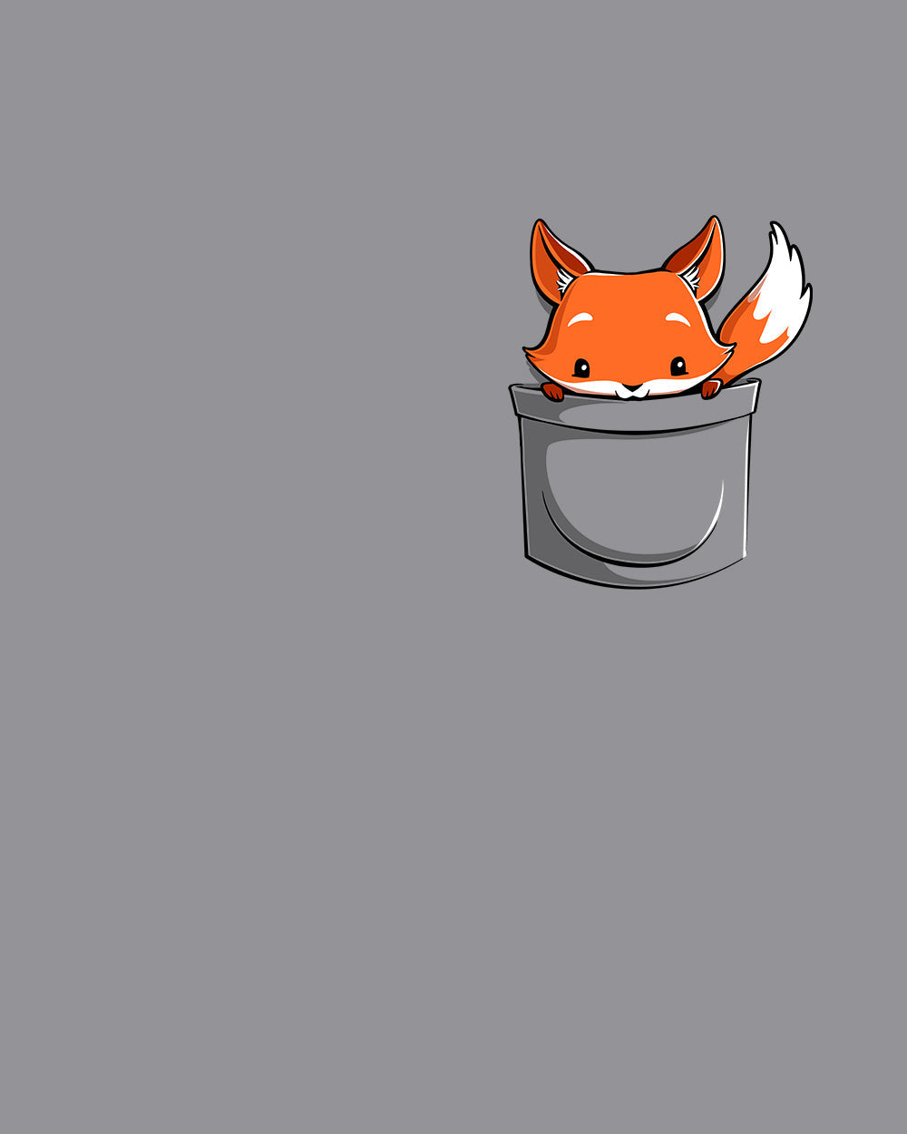 Pocket Fox Kids T-Shirt product image 2