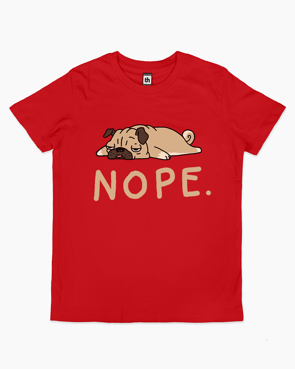 Nope Pug Kids T-Shirt product image 3