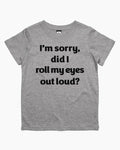 Roll My Eyes Kids T-Shirt product image 1