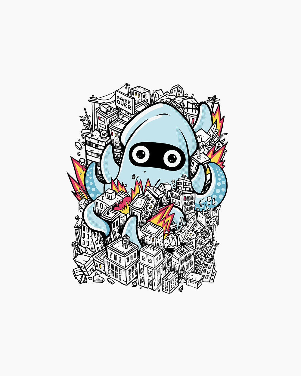 Tentacle Attack Kids T-Shirt product image 2