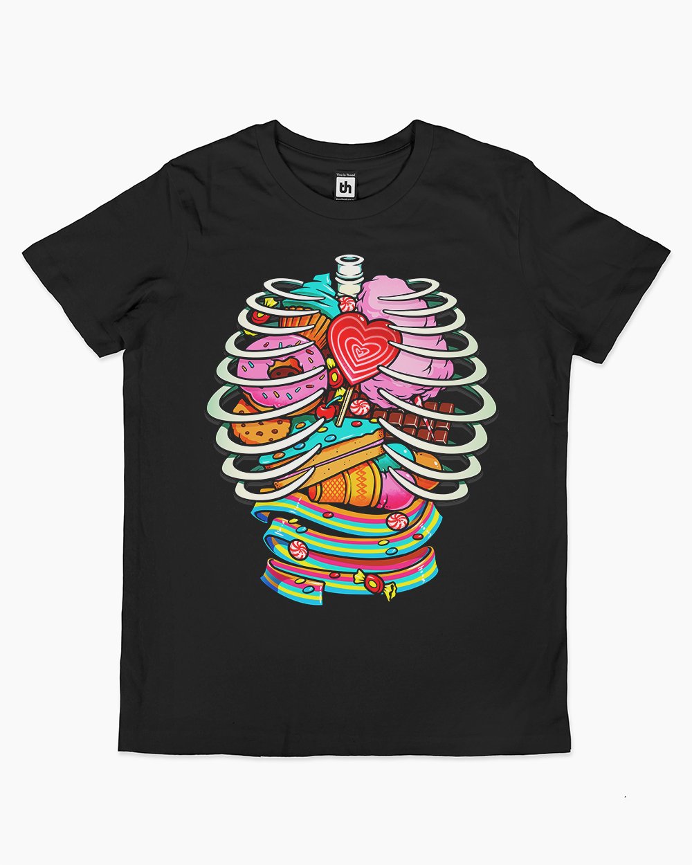 Unicorn Anatomy Sweet Inside Kids T-Shirt product image 1
