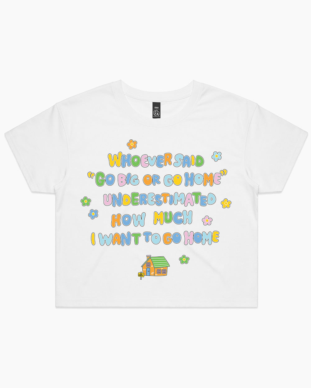I Want To Go Home Crop Tee product image 2