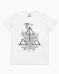 Deathly Hallows Logo Alt Kids T-Shirt product image 1